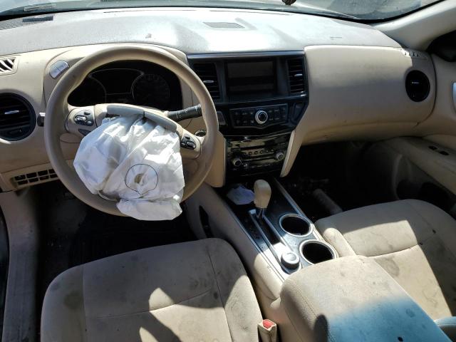 5N1AR2MM8EC604433 - 2014 NISSAN PATHFINDER S BROWN photo 8