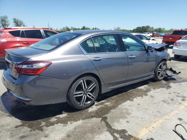 1HGCR3F93HA006974 - 2017 HONDA ACCORD TOURING GRAY photo 3