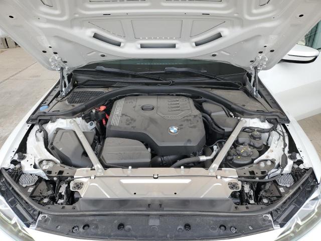 WBA73AV00RFR57496 - 2024 BMW 430XI GRAN COUPE WHITE photo 11