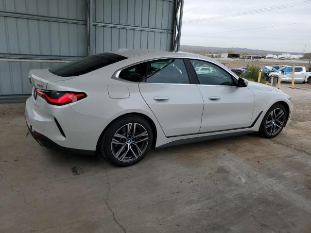 WBA73AV00RFR57496 - 2024 BMW 430XI GRAN COUPE WHITE photo 3