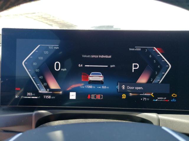 WBA73AV00RFR57496 - 2024 BMW 430XI GRAN COUPE WHITE photo 9