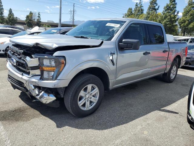 1FTEW1CB7PKD90164 - 2023 FORD F150 SUPERCREW SILVER photo 1