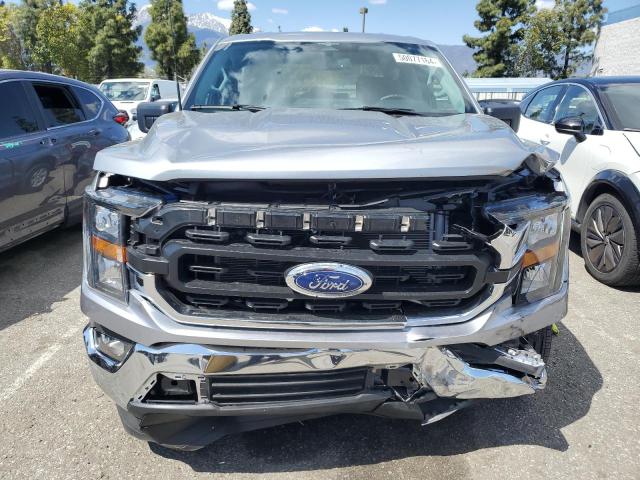 1FTEW1CB7PKD90164 - 2023 FORD F150 SUPERCREW SILVER photo 5