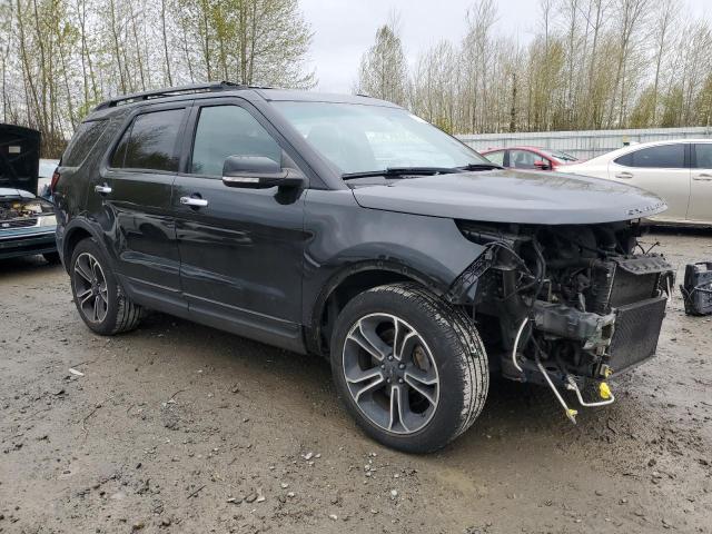 1FM5K8GT5EGB68855 - 2014 FORD EXPLORER SPORT BLACK photo 4