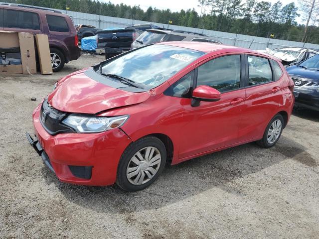 3HGGK5H59FM770162 - 2015 HONDA FIT LX RED photo 1