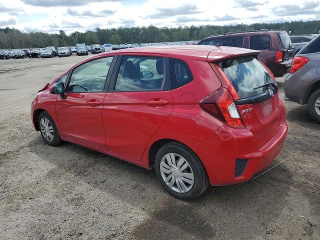 3HGGK5H59FM770162 - 2015 HONDA FIT LX RED photo 2