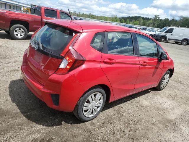 3HGGK5H59FM770162 - 2015 HONDA FIT LX RED photo 3