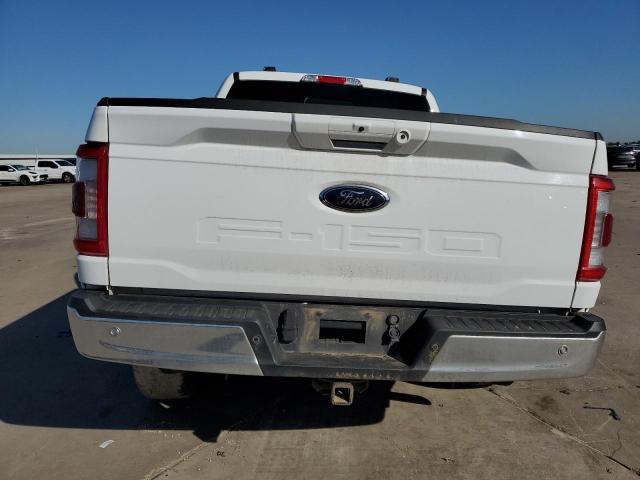 1FTFW1ED5NFC45682 - 2022 FORD F150 SUPERCREW WHITE photo 6