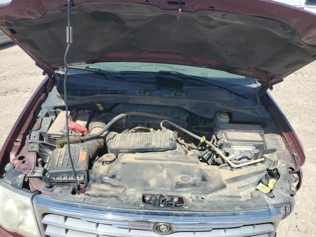 1A8HW58237F562138 - 2007 CHRYSLER ASPEN LIMITED მუქწითელი ფოტო 12
