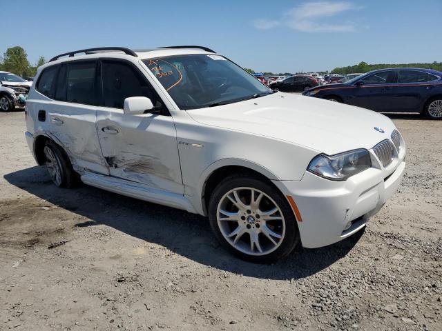 WBXPC93457WF13542 - 2007 BMW X3 3.0SI WHITE photo 4