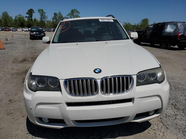 WBXPC93457WF13542 - 2007 BMW X3 3.0SI WHITE photo 5