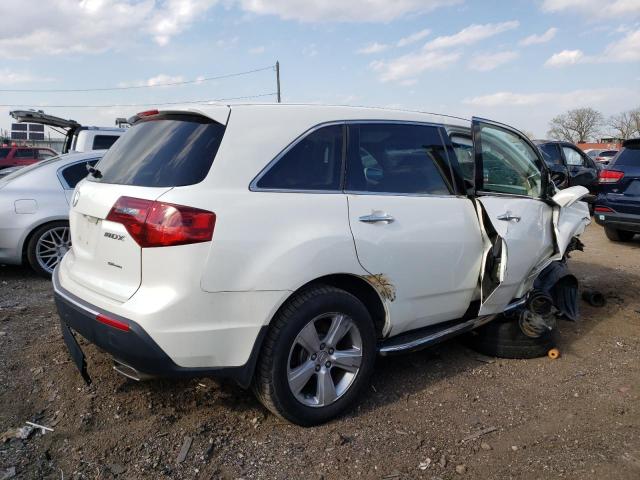 2HNYD2H41DH514154 - 2013 ACURA MDX TECHNOLOGY WHITE photo 3