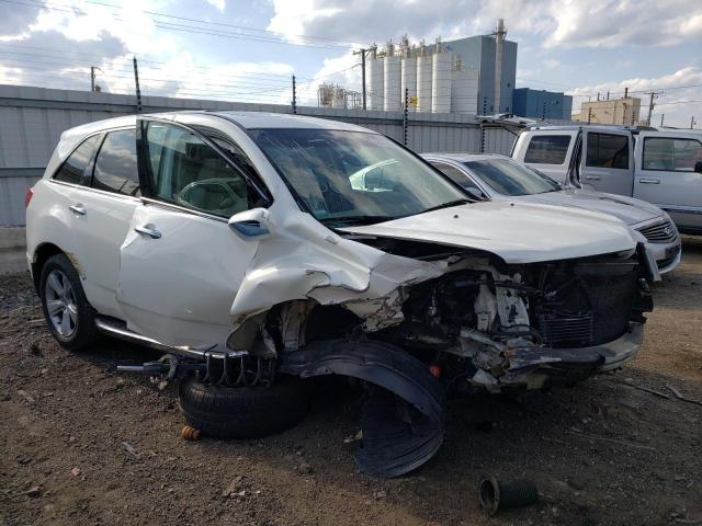 2HNYD2H41DH514154 - 2013 ACURA MDX TECHNOLOGY WHITE photo 4