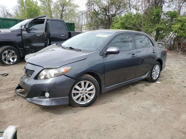 2T1BU40E89C104030 - 2009 TOYOTA COROLLA BASE GRAY photo 1