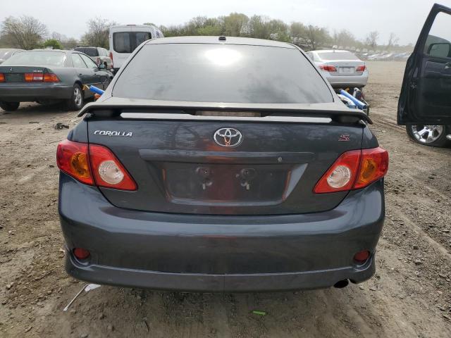 2T1BU40E89C104030 - 2009 TOYOTA COROLLA BASE GRAY photo 6