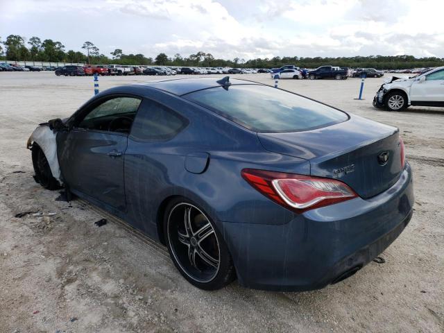 KMHHT6KD0DU093478 - 2013 HYUNDAI GENESIS CO 2.0T BLUE photo 2