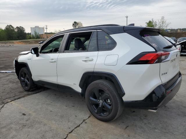 JTMEWRFV3KJ027153 - 2019 TOYOTA RAV4 XSE WHITE photo 2