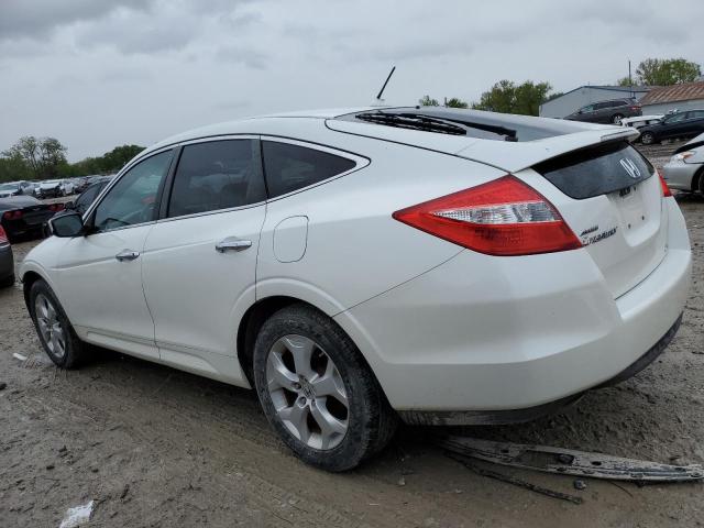 5J6TF2H52AL014256 - 2010 HONDA CROSSTOUR EXL WHITE photo 2