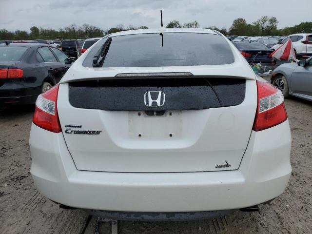 5J6TF2H52AL014256 - 2010 HONDA CROSSTOUR EXL WHITE photo 6