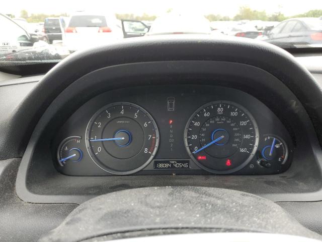 5J6TF2H52AL014256 - 2010 HONDA CROSSTOUR EXL თეთრი ფოტო 9