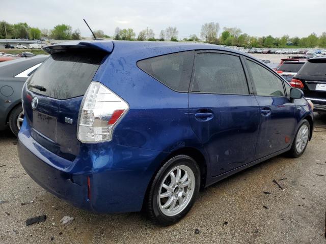 JTDZN3EU1D3252754 - 2013 TOYOTA PRIUS V BLUE photo 3