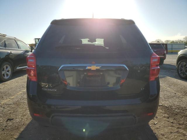 2GNALCEK7H6211388 - 2017 CHEVROLET EQUINOX LT BLACK photo 6