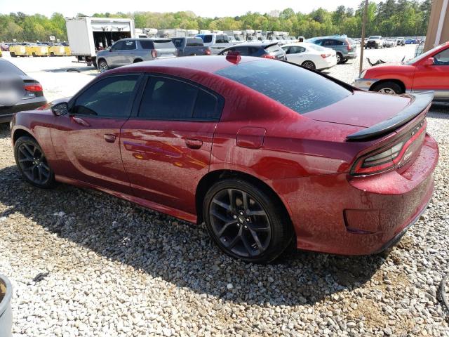 2C3CDXHG2KH634926 - 2019 DODGE CHARGER GT BURGUNDY photo 2