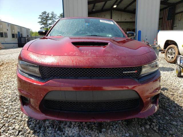 2C3CDXHG2KH634926 - 2019 DODGE CHARGER GT BURGUNDY photo 5