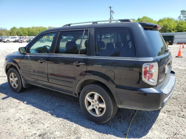 5FNYF285X6B025558 - 2006 HONDA PILOT EX BLACK photo 2