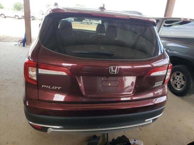 5FNYF6H95LB008754 - 2020 HONDA PILOT TOURING MAROON photo 6