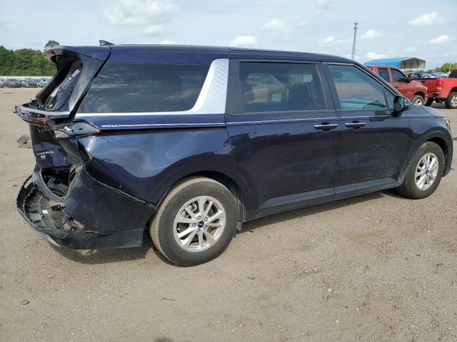 KNDNB4H31P6242521 - 2023 KIA CARNIVAL LX BLUE photo 3