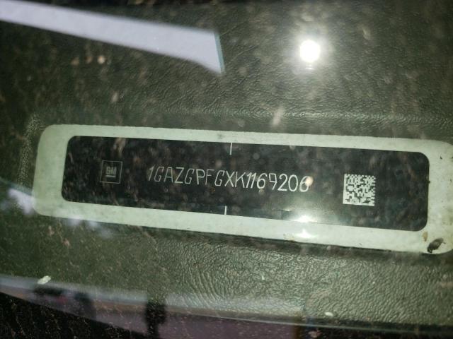 1GAZGPFGXK1169206 - 2019 CHEVROLET EXPRESS G3 LT WHITE photo 13