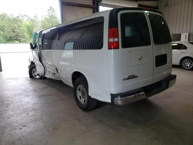 1GAZGPFGXK1169206 - 2019 CHEVROLET EXPRESS G3 LT WHITE photo 2