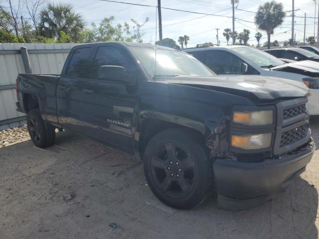 1GCRCPEH2FZ398676 - 2015 CHEVROLET SILVERADO C1500 BLACK photo 4