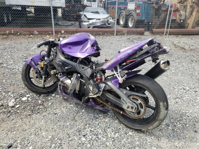 JYARJ06E15A029849 - 2005 YAMAHA YZFR6 L PURPLE photo 3