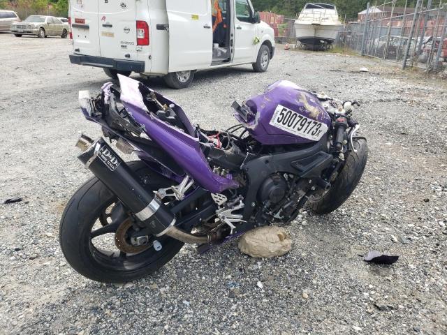 JYARJ06E15A029849 - 2005 YAMAHA YZFR6 L PURPLE photo 4