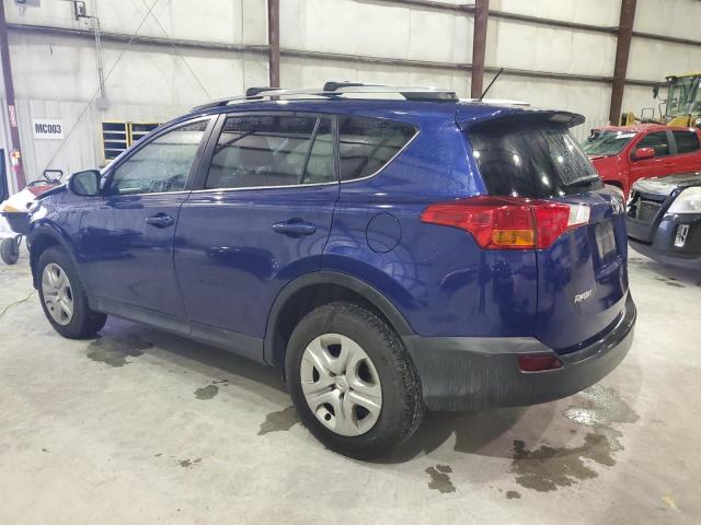 2T3BFREV9EW148697 - 2014 TOYOTA RAV4 LE BLUE photo 2