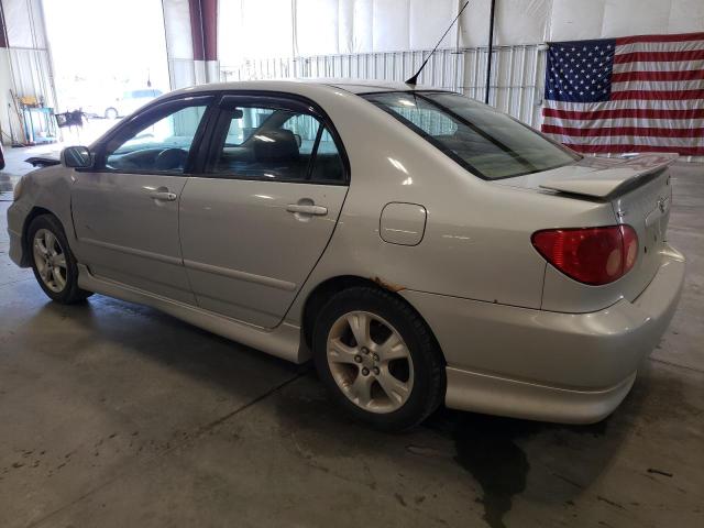 2T1BY32E55C329687 - 2005 TOYOTA COROLLA XRS SILVER photo 2