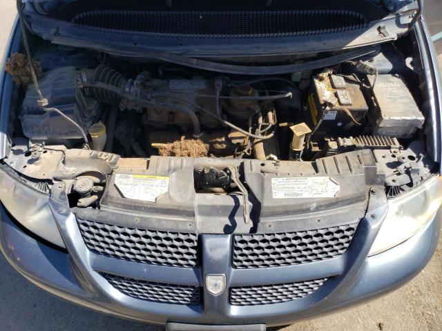 2B4GP44R32R658394 - 2002 DODGE CARAVAN SPORT GRAY photo 12