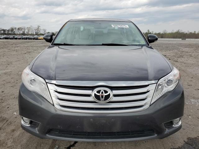 4T1BK3DB0CU468688 - 2012 TOYOTA AVALON BASE CHARCOAL photo 5