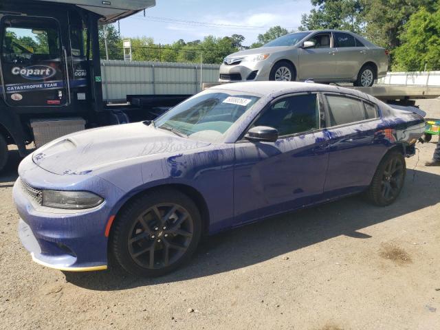 2C3CDXHG1NH141730 - 2022 DODGE CHARGER GT BLUE photo 1