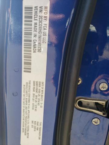 2C3CDXHG1NH141730 - 2022 DODGE CHARGER GT BLUE photo 12
