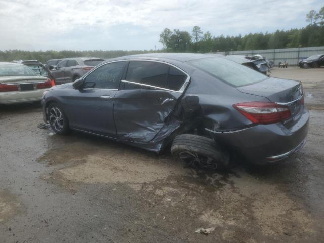 1HGCR2F38HA166368 - 2017 HONDA ACCORD LX GRAY photo 2