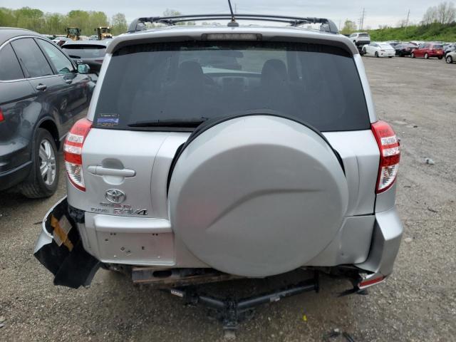 2T3ZF4DV9AW040870 - 2010 TOYOTA RAV4 SILVER photo 6