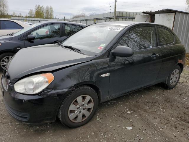 KMHCM36C98U103230 - 2008 HYUNDAI ACCENT GS BLACK photo 1