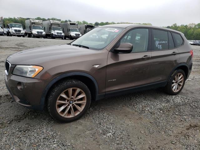 5UXWX9C52D0A12367 - 2013 BMW X3 XDRIVE28I BROWN photo 1