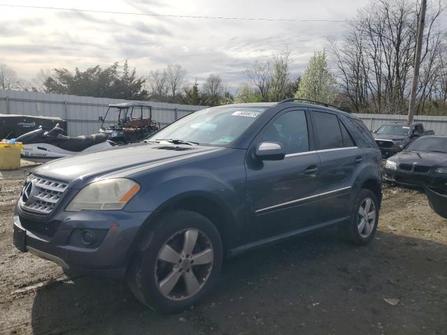 4JGBB8GB5AA549449 - 2010 MERCEDES-BENZ ML 350 4MATIC BLUE photo 1