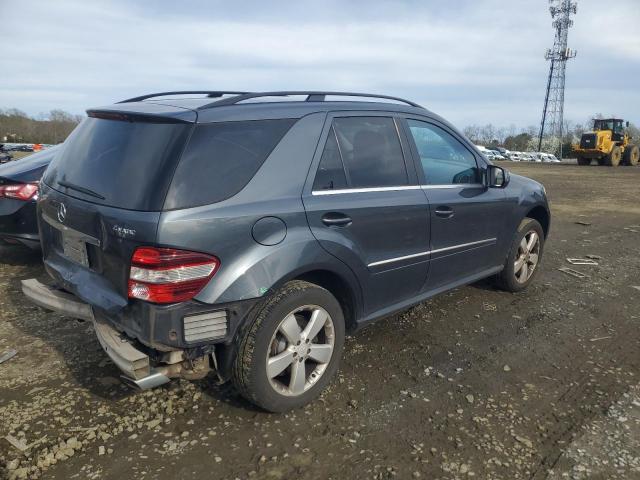 4JGBB8GB5AA549449 - 2010 MERCEDES-BENZ ML 350 4MATIC BLUE photo 3