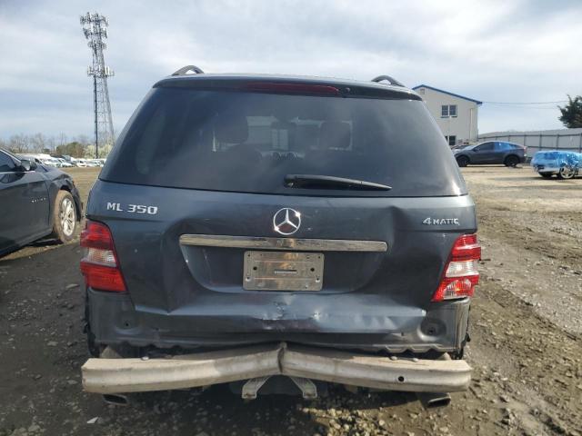 4JGBB8GB5AA549449 - 2010 MERCEDES-BENZ ML 350 4MATIC BLUE photo 6