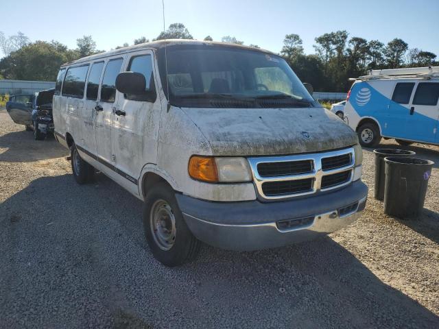 2B5WB35Z81K525894 - 2001 DODGE RAM WAGON B3500 WHITE photo 1